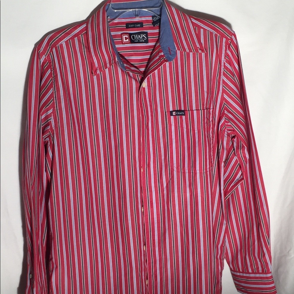 Long -sleeve buttons up Chaps shirt